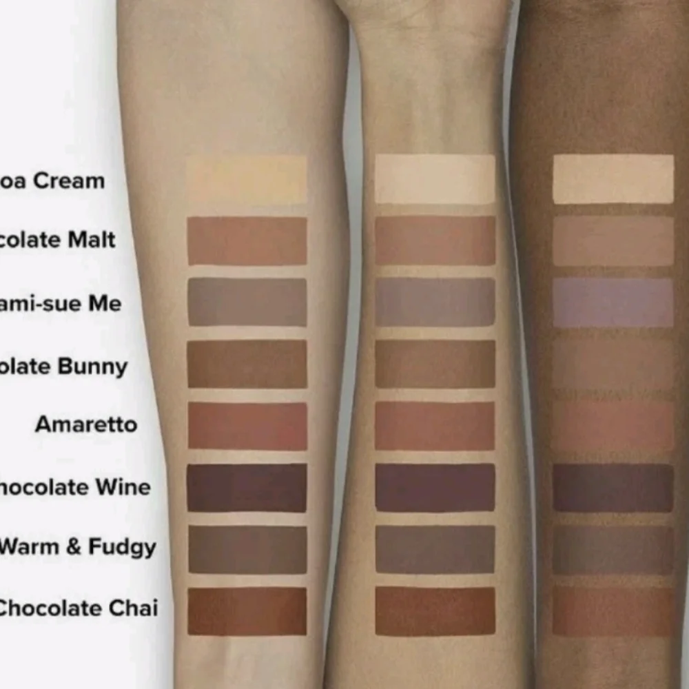 NEW Too Faced 24 hr Velvet Chocolate Matte Eyeshadow - Cocoa Cream